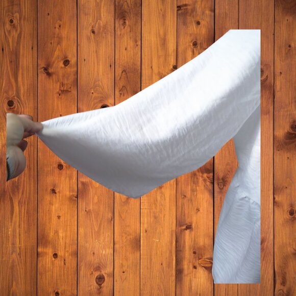 NYCC Women's 2X White 3/4 Bell Sleeve Embroidered Boho Peplum Blouse Pullover - Picture 3 of 6